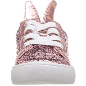Sequin Little Girls Bunny Tennis Shoes! 🐰